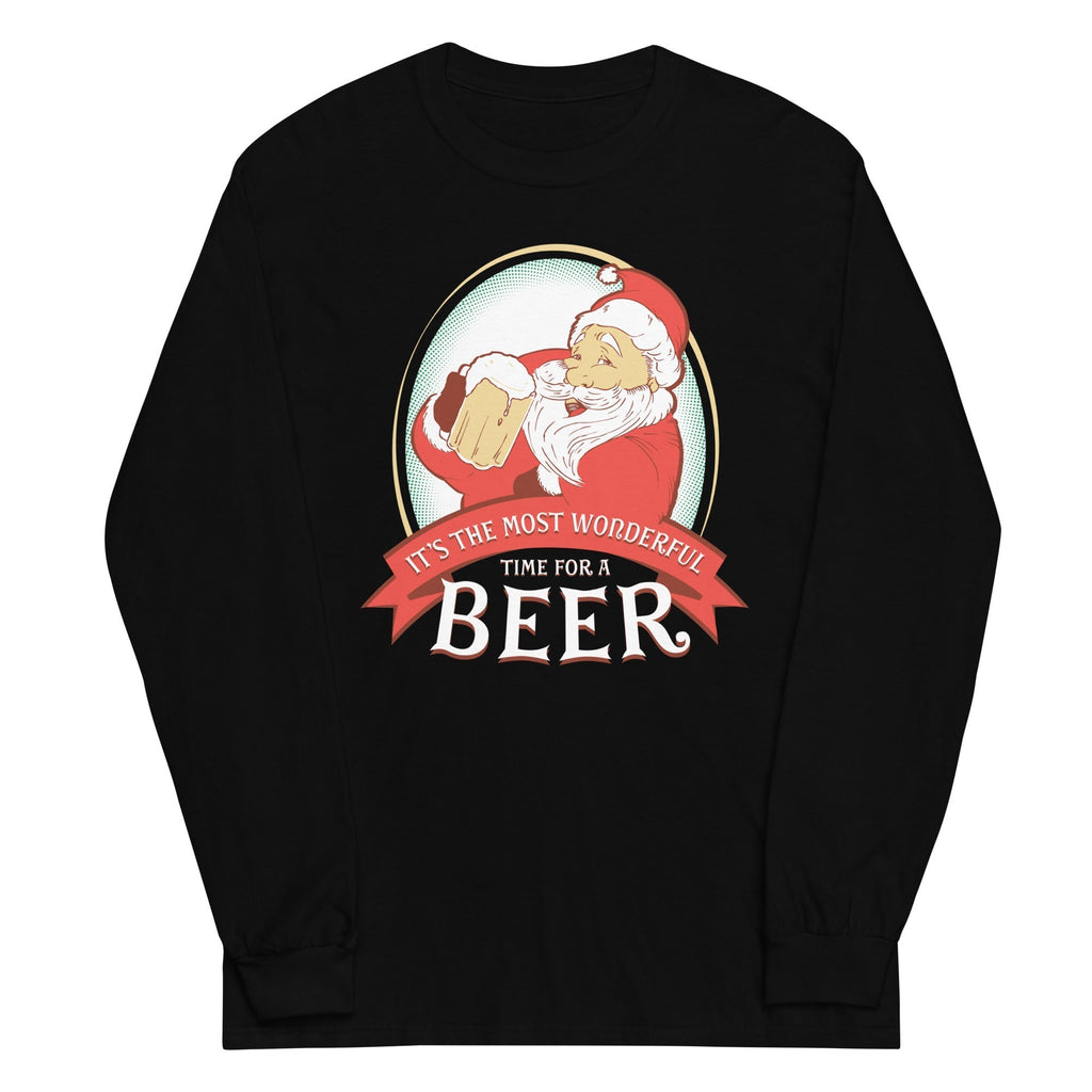 It's the Most Wonderful Time Unisex Long Sleeve Tee Hoodie, Sweatshirt | CoreVibeTees.com (Image 2)