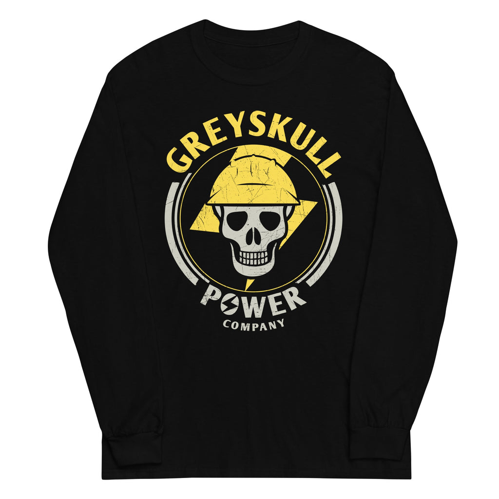 Greyskull Power Company Unisex Long Sleeve Tee Hoodie, Sweatshirt | CoreVibeTees.com (Image 2)