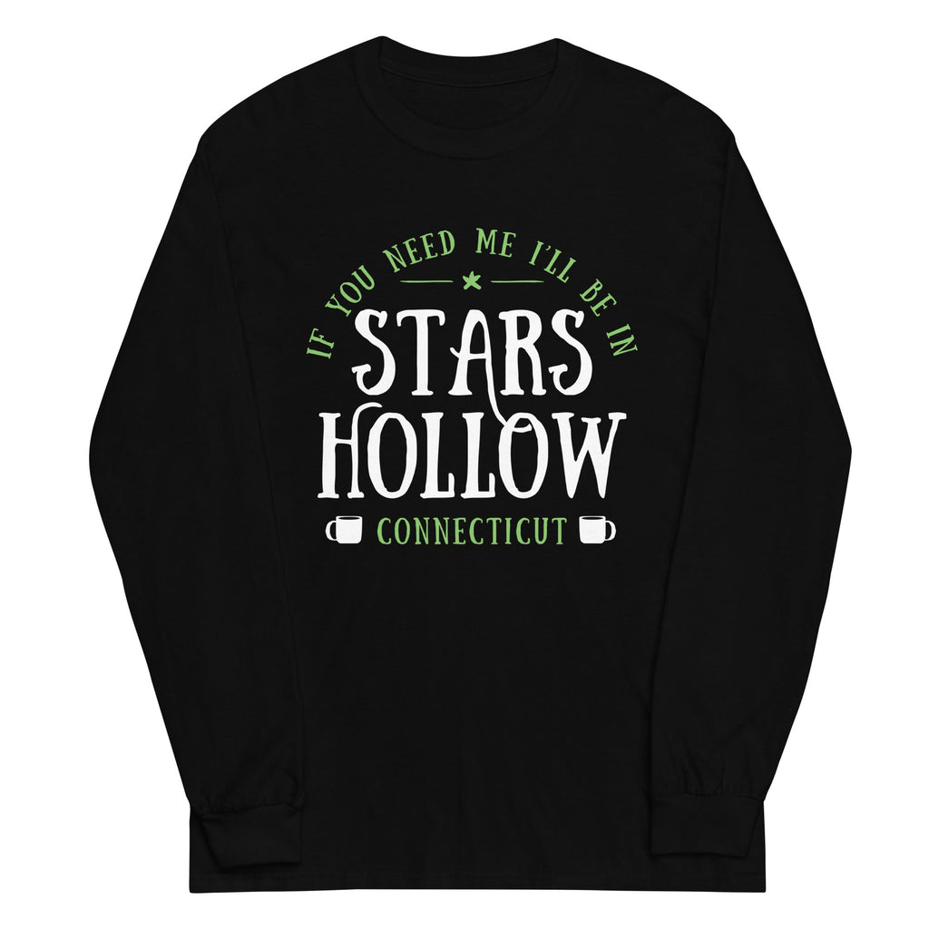 Stars Hollow Unisex Long Sleeve Tee Hoodie, Sweatshirt | CoreVibeTees.com (Image 2)