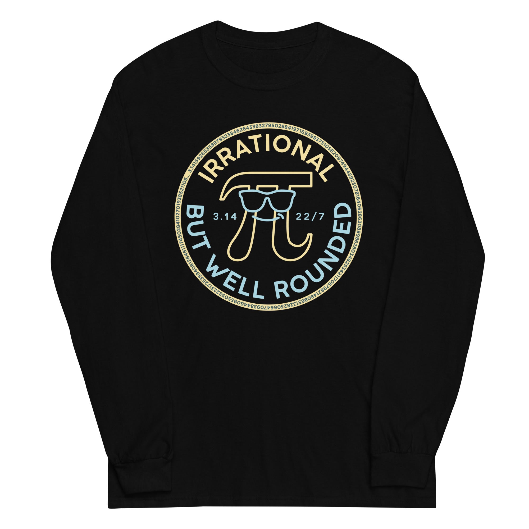 Irrational But Well Rounded Unisex Long Sleeve Tee Hoodie, Sweatshirt | CoreVibeTees.com (Image 2)