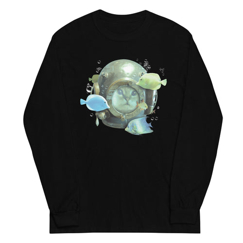 20,000 Purrrs Under The Sea Unisex Long Sleeve Tee Hoodie, Sweatshirt | CoreVibeTees.com (Image 2)