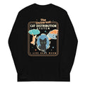 The Universal Cat Distribution System Unisex Long Sleeve Tee Hoodie, Sweatshirt | CoreVibeTees.com (Image 1)