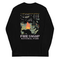 Fire Swamp National Park Unisex Long Sleeve Tee Hoodie, Sweatshirt | CoreVibeTees.com (Image 1)