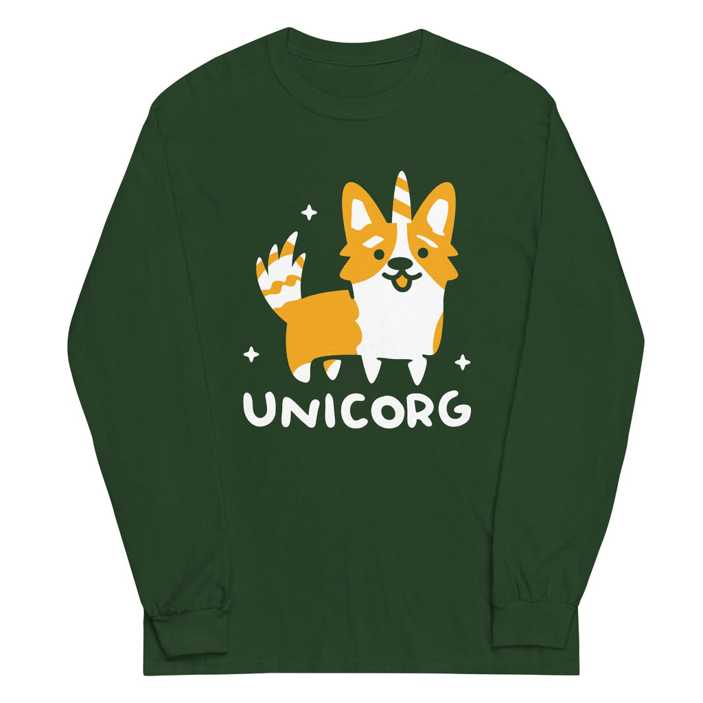 Unicorg Unisex Long Sleeve Shirt Hoodie, Sweatshirt | CoreVibeTees.com (Image 3)