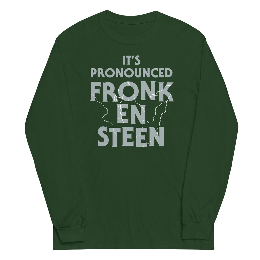 It's Pronounced Fronk-En-Steen Unisex Long Sleeve Tee Hoodie, Sweatshirt | CoreVibeTees.com (Image 4)