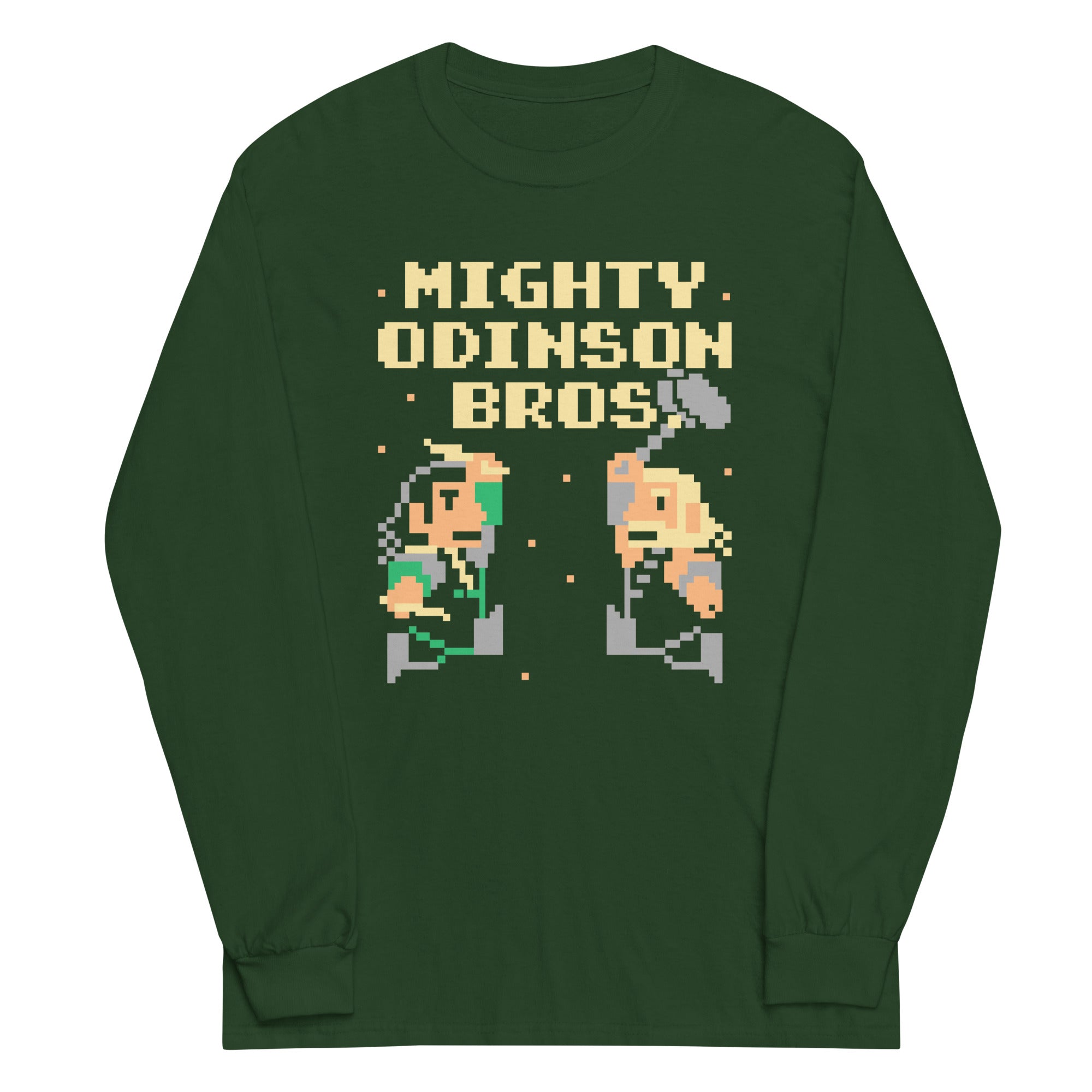 Mighty Odinson Bros Unisex Long Sleeve Tee Hoodie, Sweatshirt | CoreVibeTees.com (Image 3)