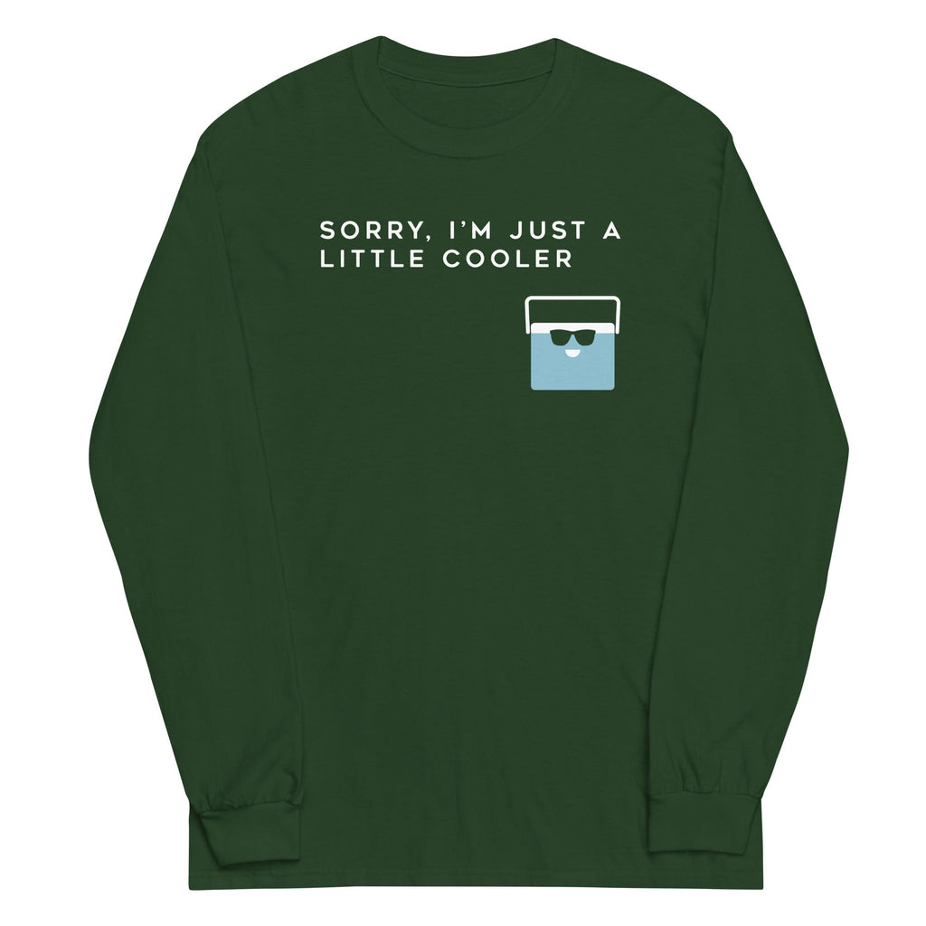 Sorry, I'm Just A Little Cooler Unisex Long Sleeve Tee Hoodie, Sweatshirt | CoreVibeTees.com (Image 3)