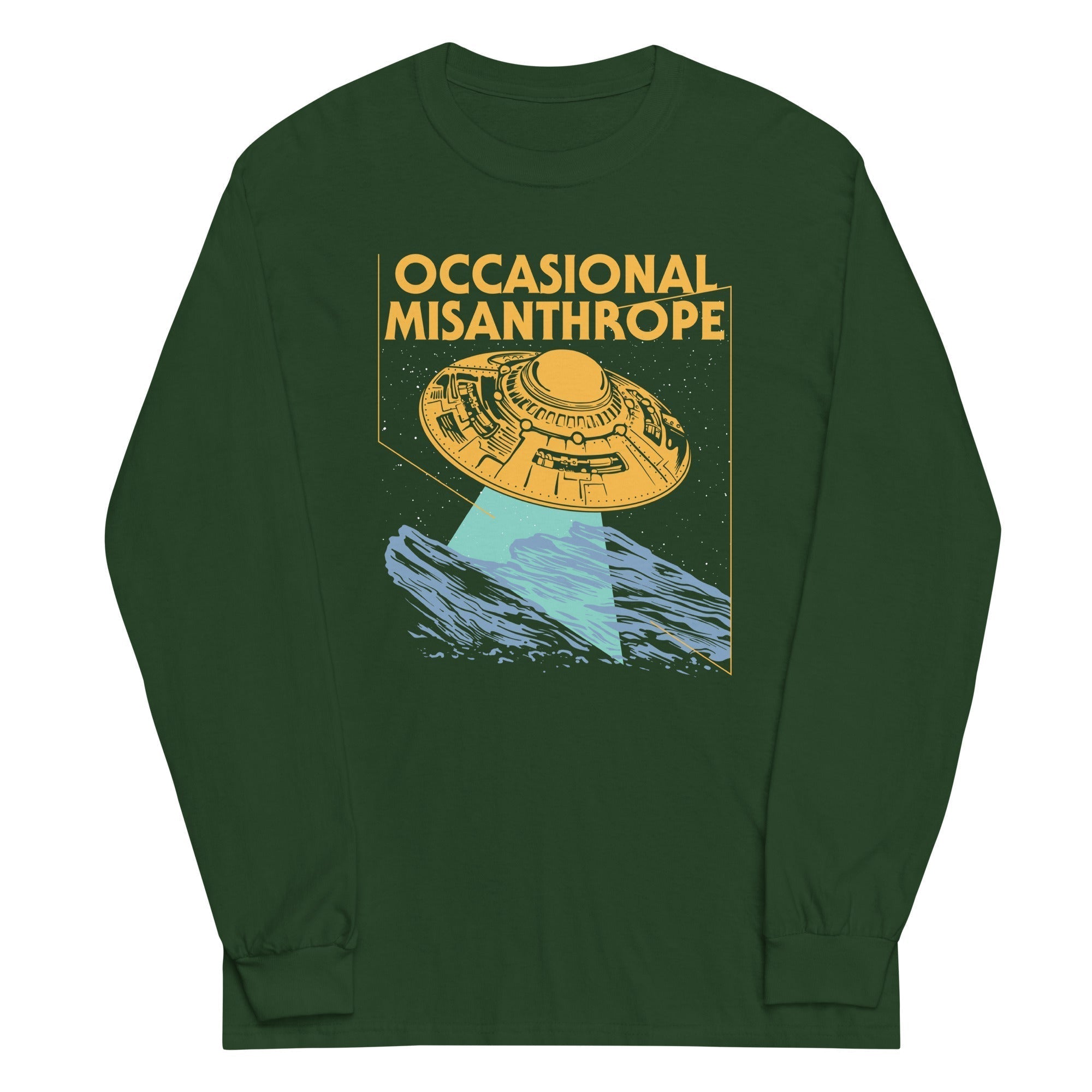 Occasional Misanthrope Unisex Long Sleeve Tee Hoodie, Sweatshirt | CoreVibeTees.com (Image 3)