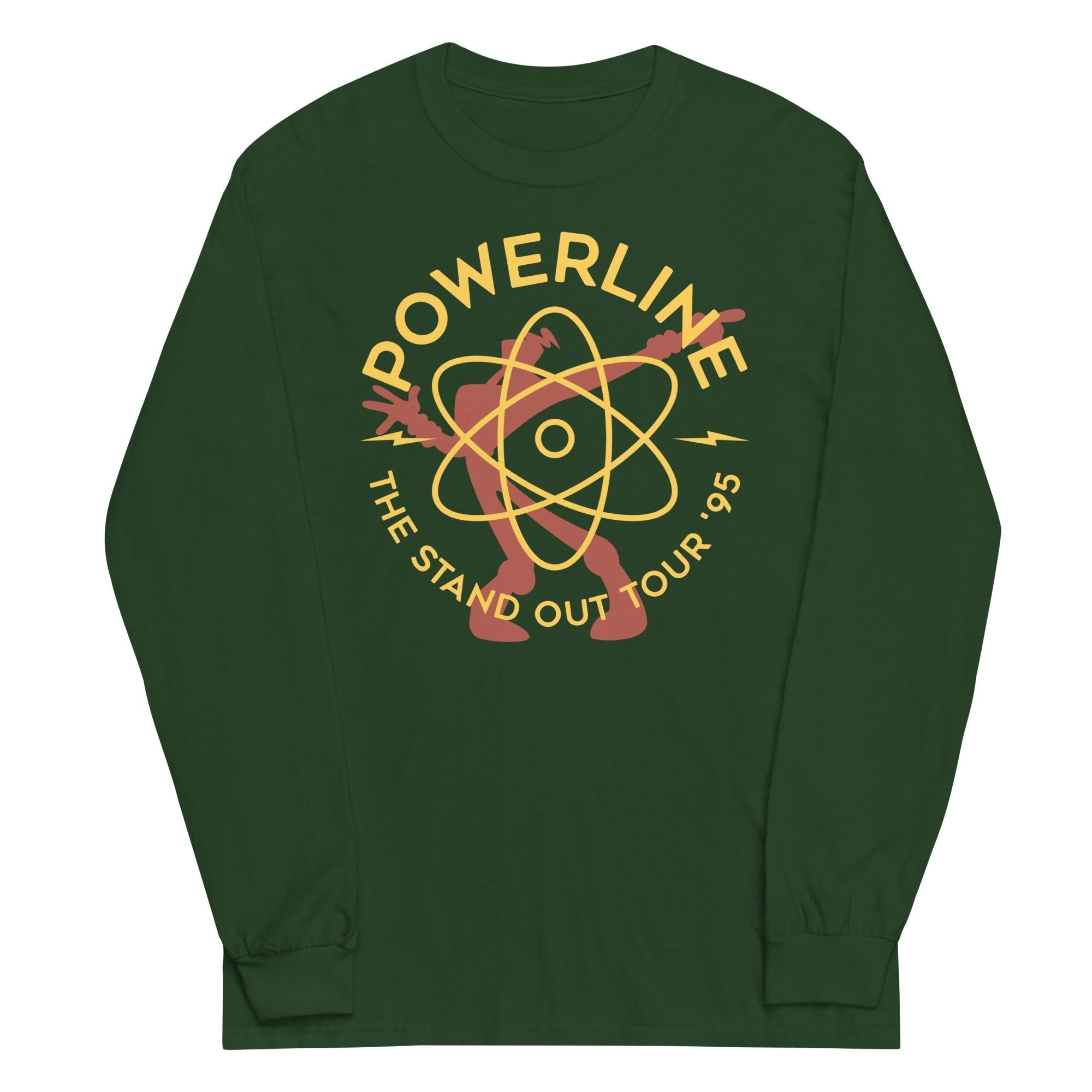 Powerline Unisex Long Sleeve Tee Hoodie, Sweatshirt | CoreVibeTees.com (Image 3)