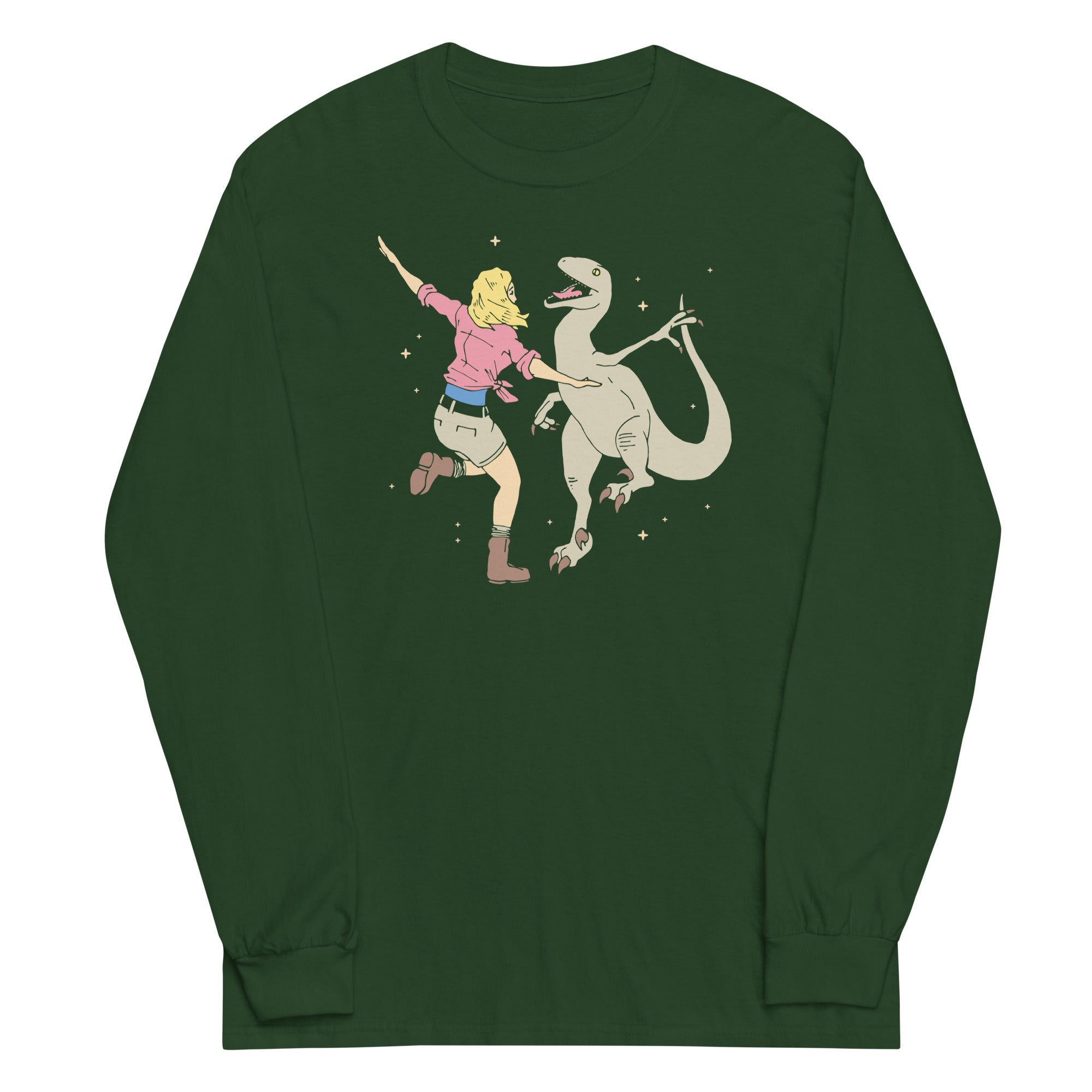 Park Of Stars Unisex Long Sleeve Tee Hoodie, Sweatshirt | CoreVibeTees.com (Image 3)