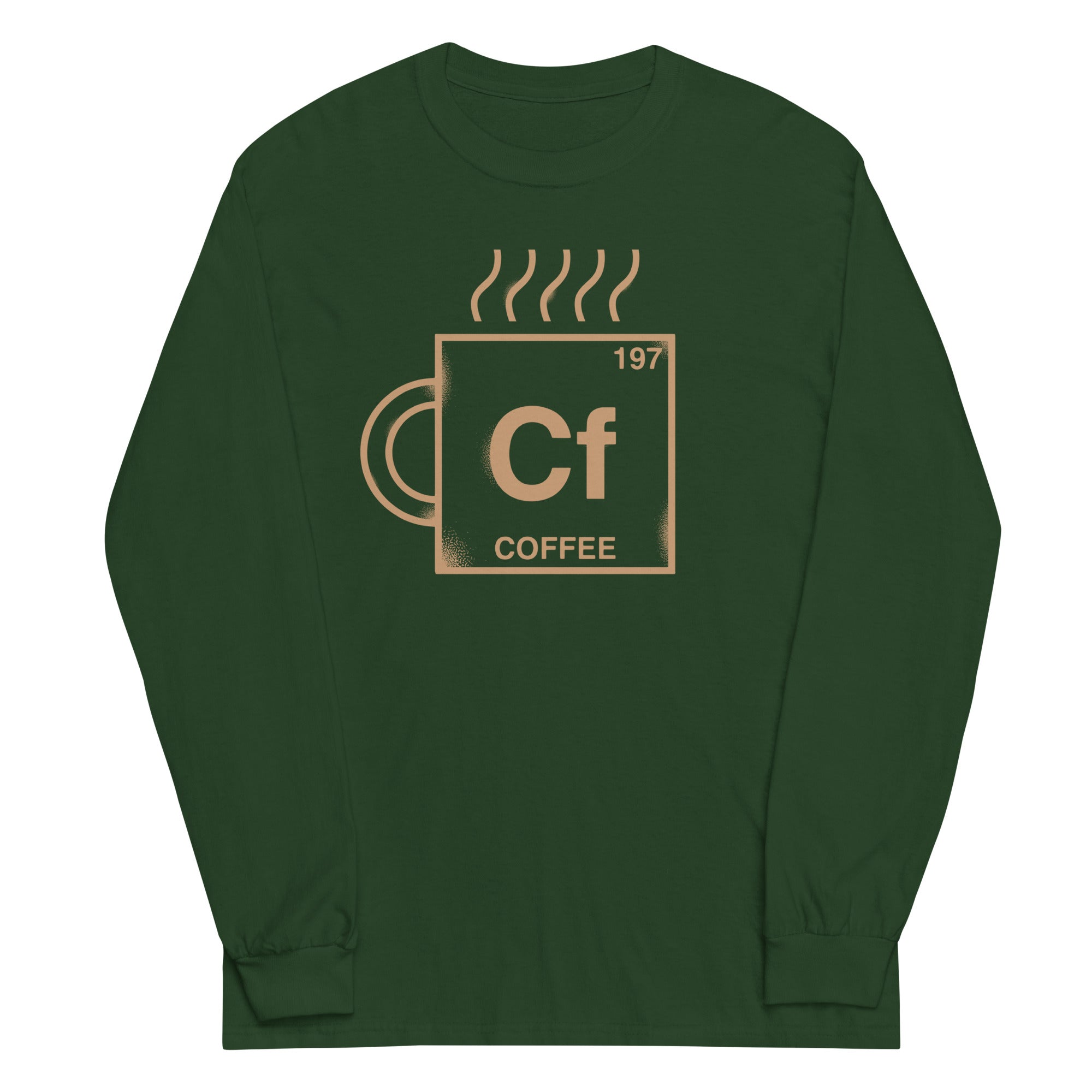 Coffee Element Unisex Long Sleeve Tee Hoodie, Sweatshirt | CoreVibeTees.com (Image 3)