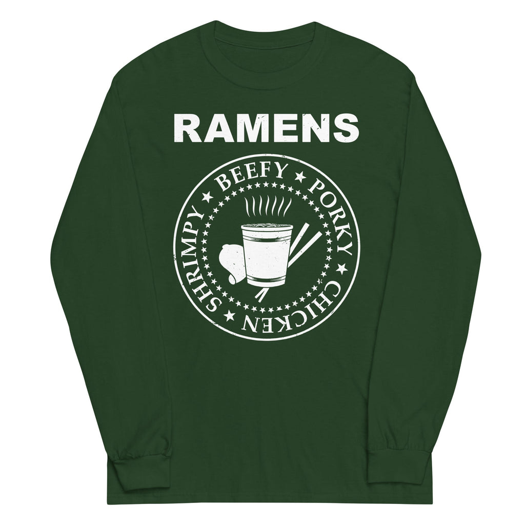 Ramens Unisex Long Sleeve Tee Hoodie, Sweatshirt | CoreVibeTees.com (Image 4)