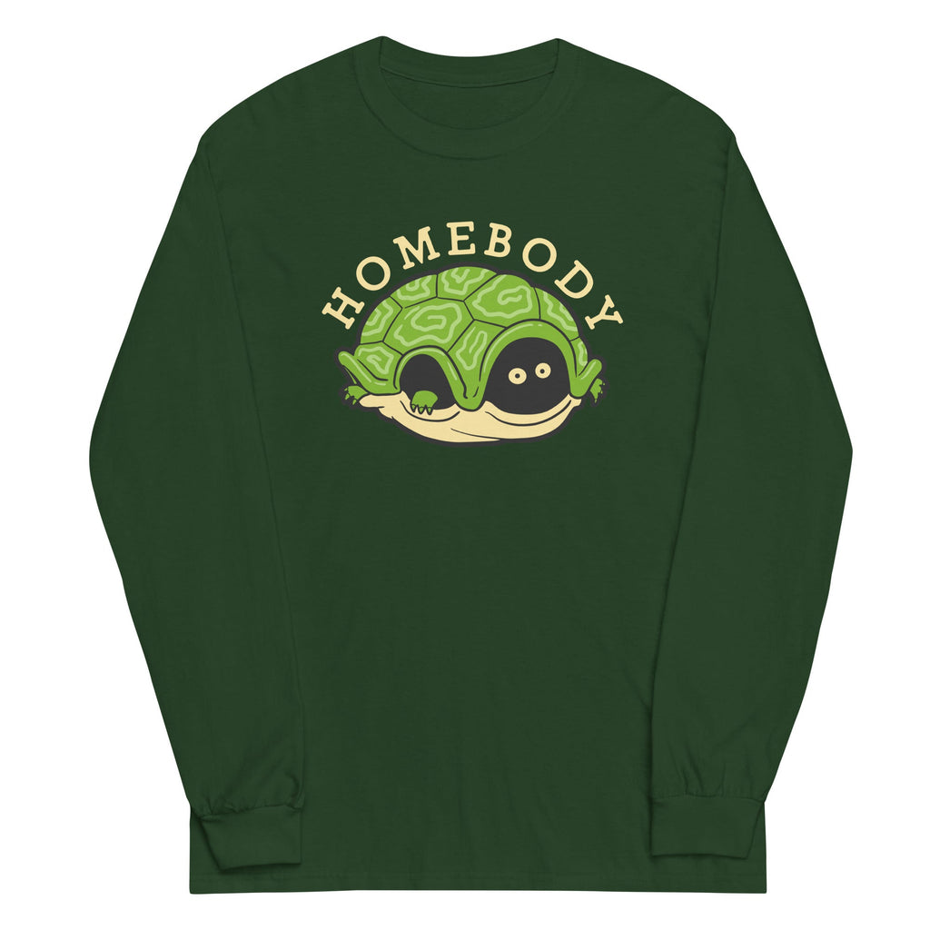 Homebody Unisex Long Sleeve Tee Hoodie, Sweatshirt | CoreVibeTees.com (Image 1)