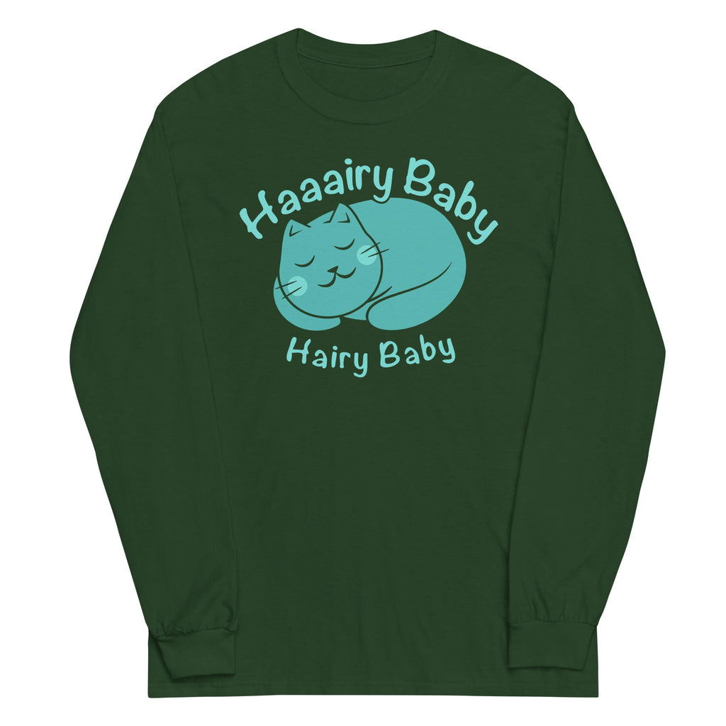 Hairy Baby Unisex Long Sleeve Tee Hoodie, Sweatshirt | CoreVibeTees.com (Image 5)