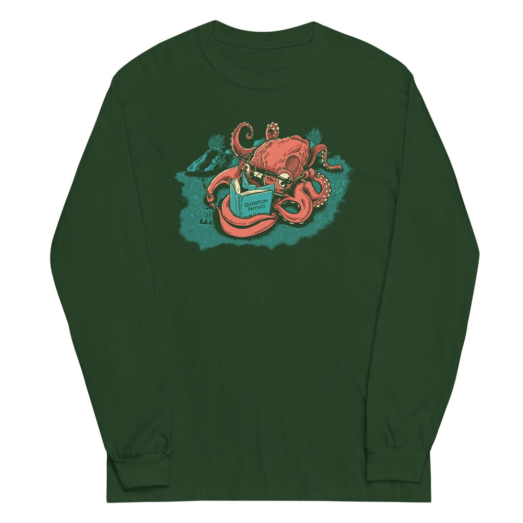 Octonerd Unisex Long Sleeve Tee Hoodie, Sweatshirt | CoreVibeTees.com (Image 4)