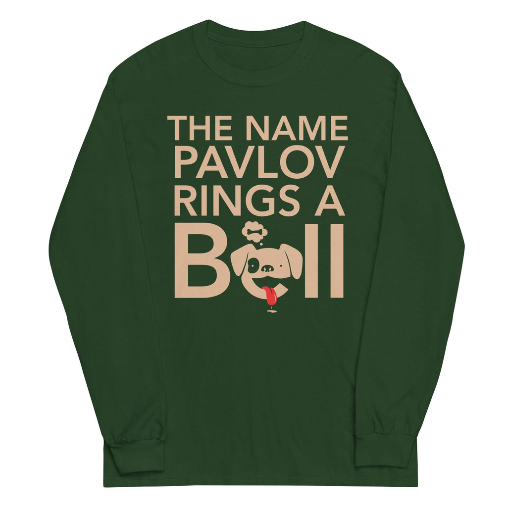 The Name Pavlov Rings A Bell Unisex Long Sleeve Tee Hoodie, Sweatshirt | CoreVibeTees.com (Image 5)