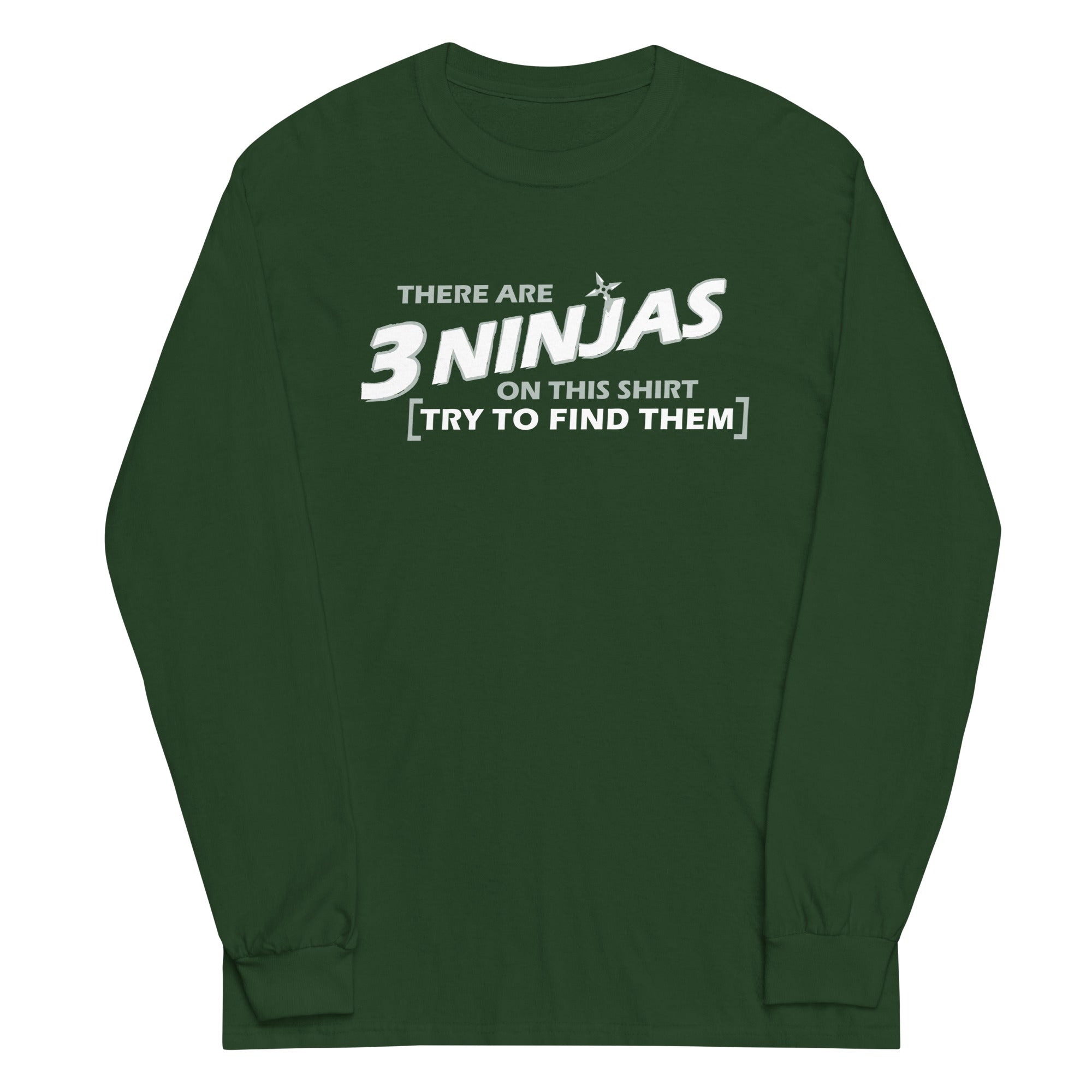 3 Ninjas Unisex Long Sleeve Tee Hoodie, Sweatshirt | CoreVibeTees.com (Image 4)