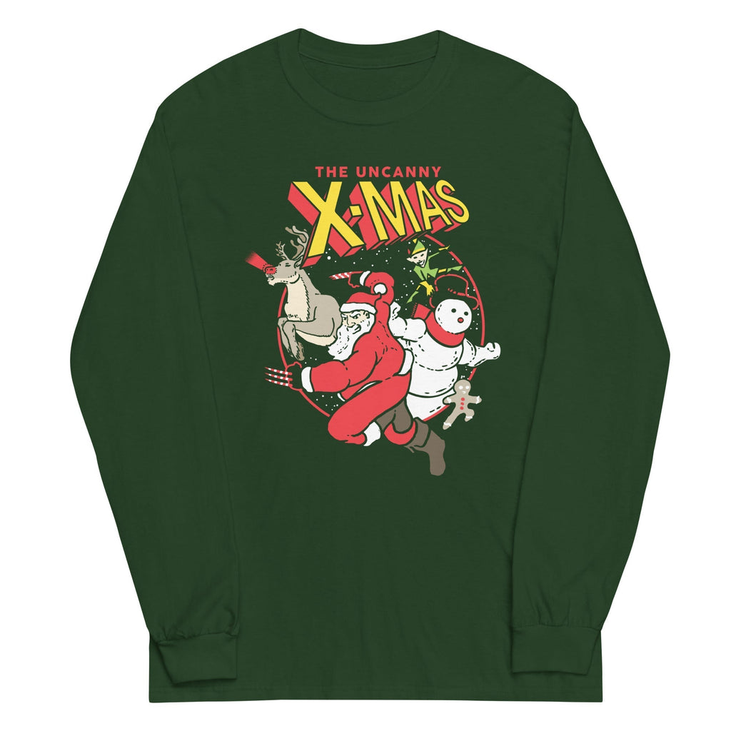 The Uncanny X-Mas Unisex Long Sleeve Tee Hoodie, Sweatshirt | CoreVibeTees.com (Image 4)