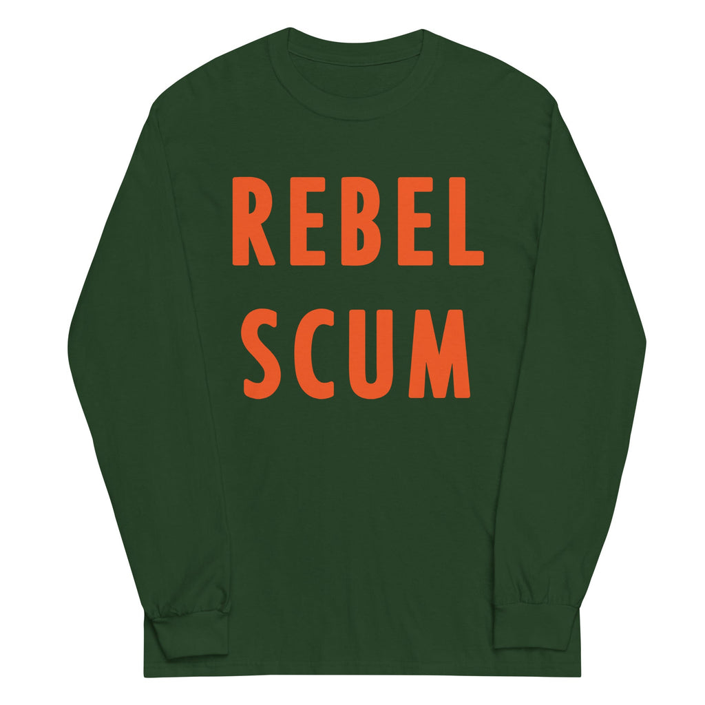 Rebel Scum Unisex Long Sleeve Tee Hoodie, Sweatshirt | CoreVibeTees.com (Image 4)