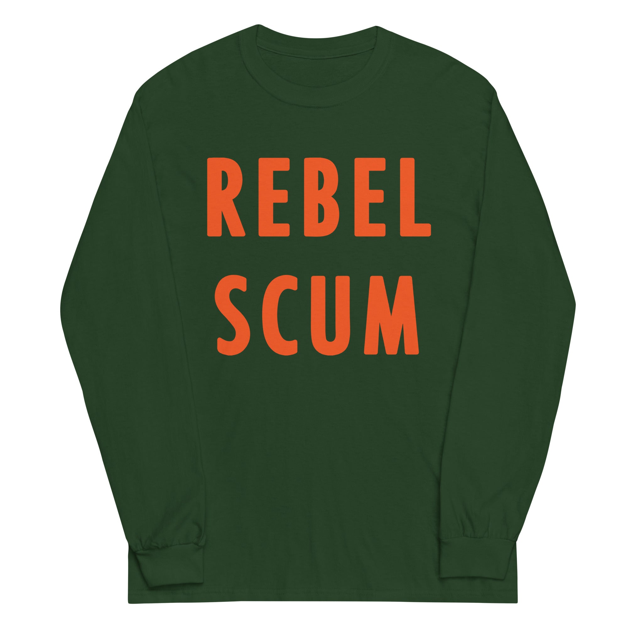Rebel Scum Unisex Long Sleeve Tee Hoodie, Sweatshirt | CoreVibeTees.com (Image 4)