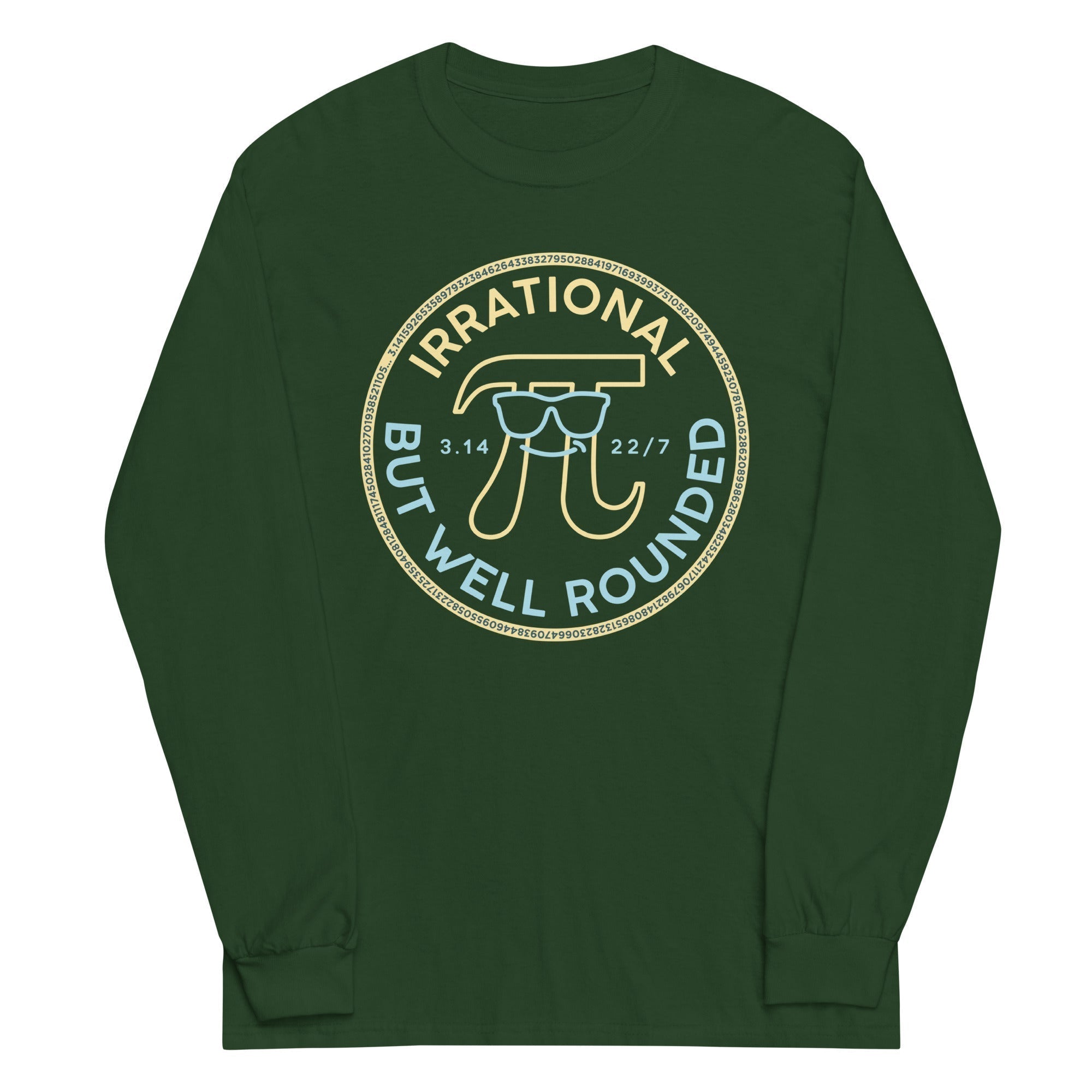Irrational But Well Rounded Unisex Long Sleeve Tee Hoodie, Sweatshirt | CoreVibeTees.com (Image 4)