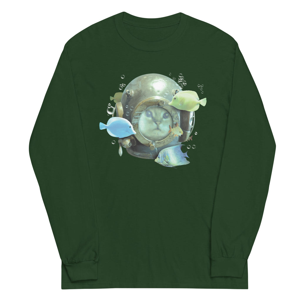 20,000 Purrrs Under The Sea Unisex Long Sleeve Tee Hoodie, Sweatshirt | CoreVibeTees.com (Image 3)