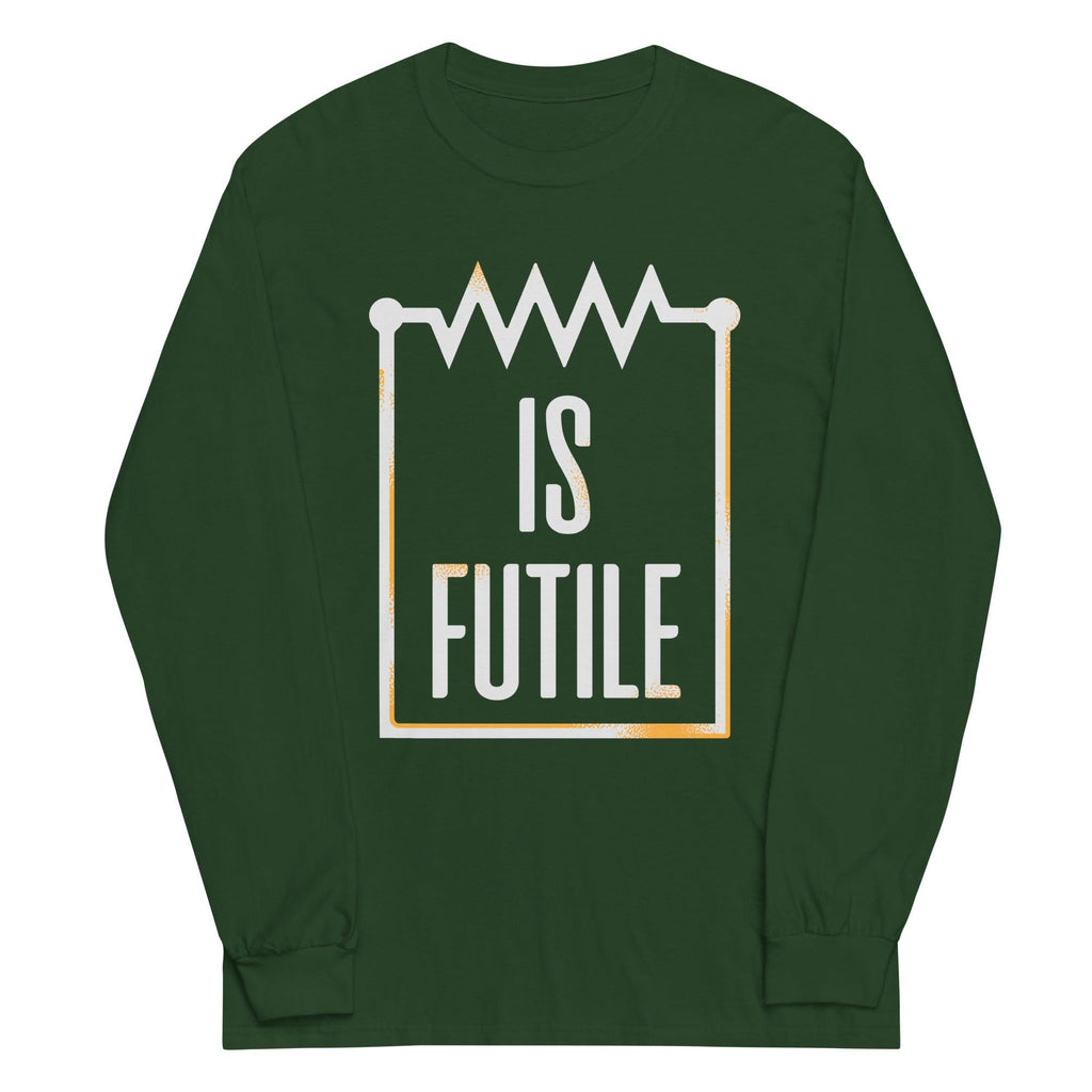 Resistor Is Futile Unisex Long Sleeve Tee Hoodie, Sweatshirt | CoreVibeTees.com (Image 5)