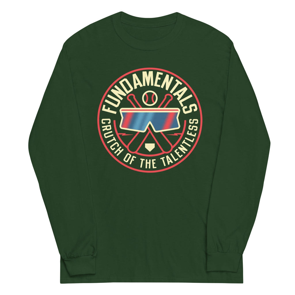 Fundamentals Crutch Of The Talentless Unisex Long Sleeve Tee Hoodie, Sweatshirt | CoreVibeTees.com (Image 2)