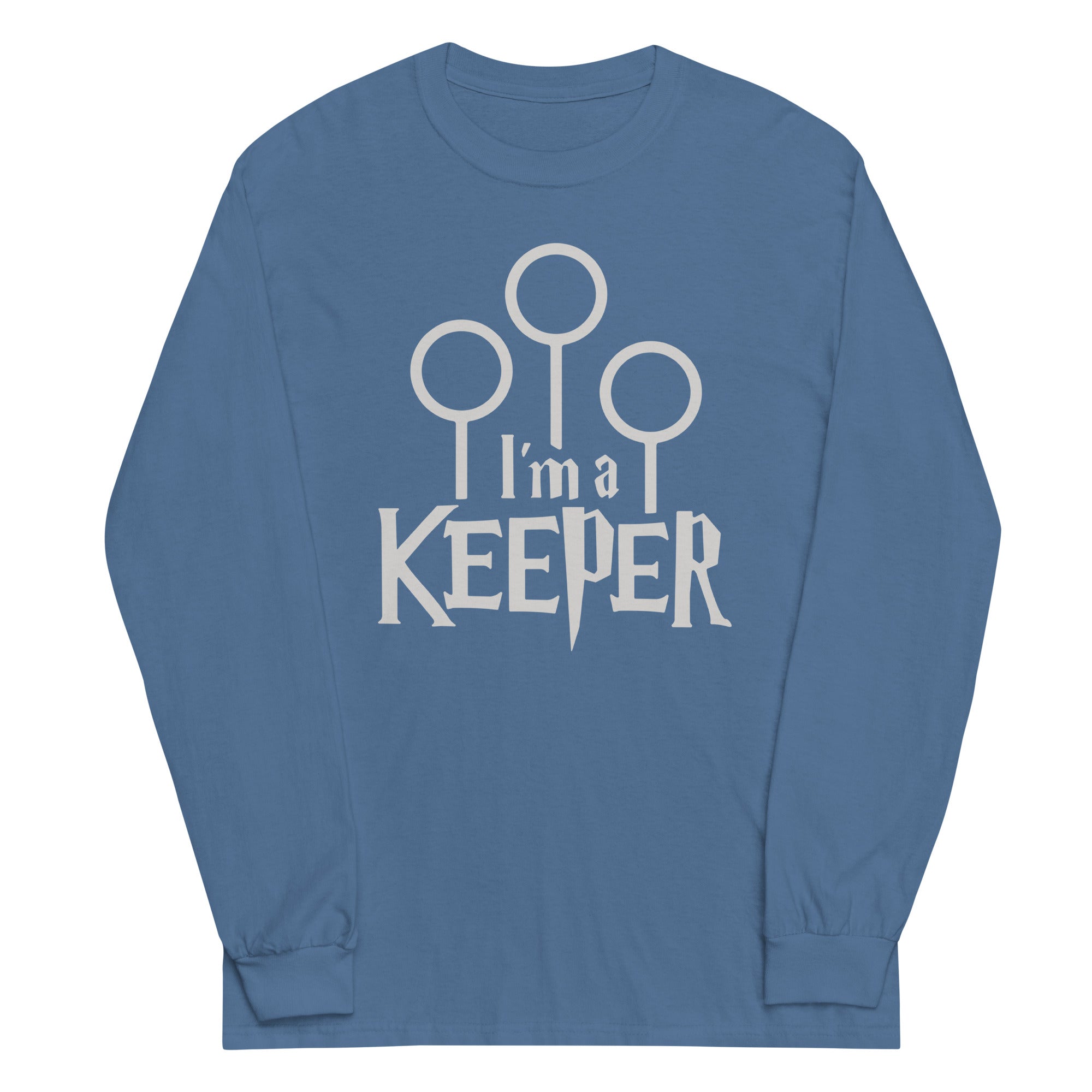I'm A Keeper Unisex Long Sleeve Tee Hoodie, Sweatshirt | CoreVibeTees.com (Image 5)