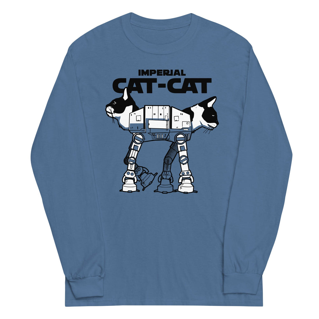 Cat-Cat Unisex Long Sleeve Tee Hoodie, Sweatshirt | CoreVibeTees.com (Image 2)
