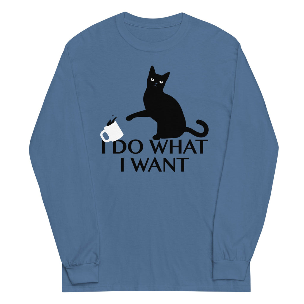 I Do What I Want Unisex Long Sleeve Tee Hoodie, Sweatshirt | CoreVibeTees.com (Image 5)