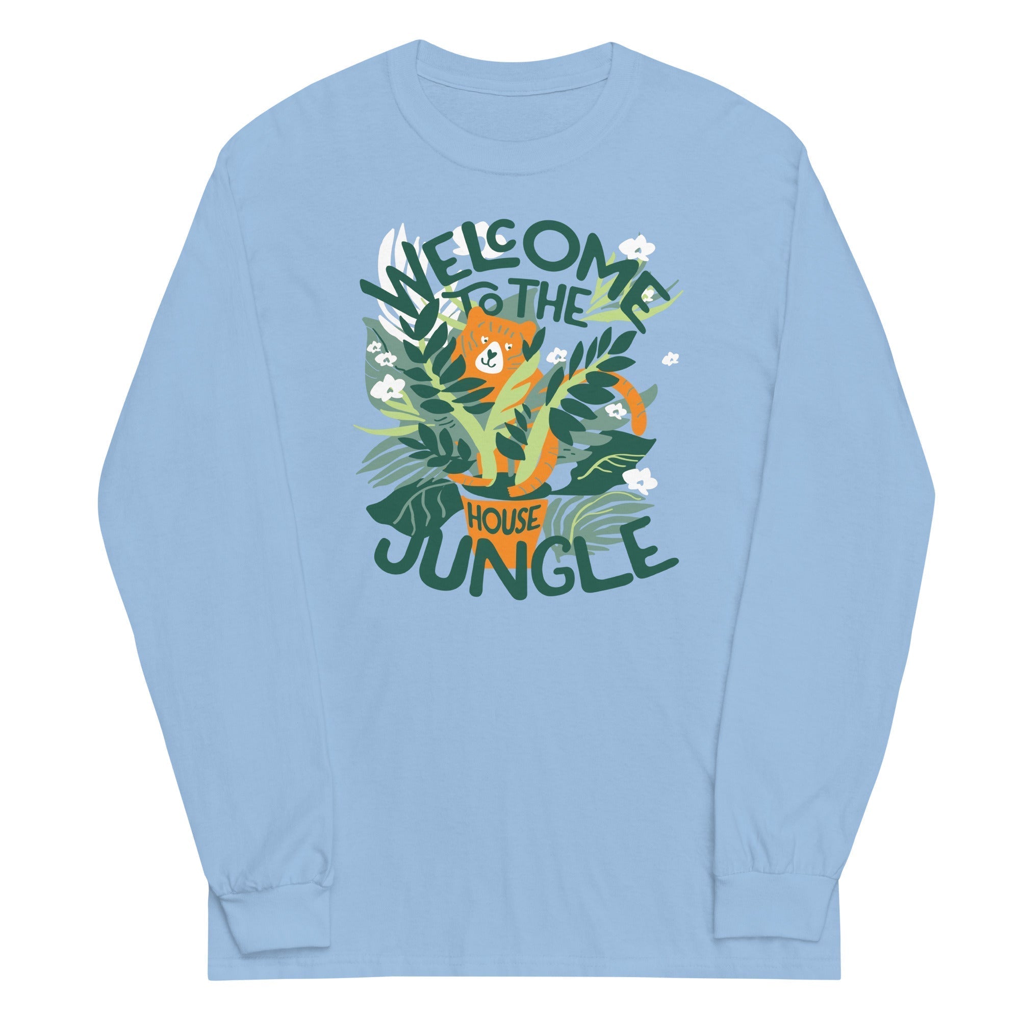 Welcome To The Jungle Unisex Long Sleeve Tee Hoodie, Sweatshirt | CoreVibeTees.com (Image 2)