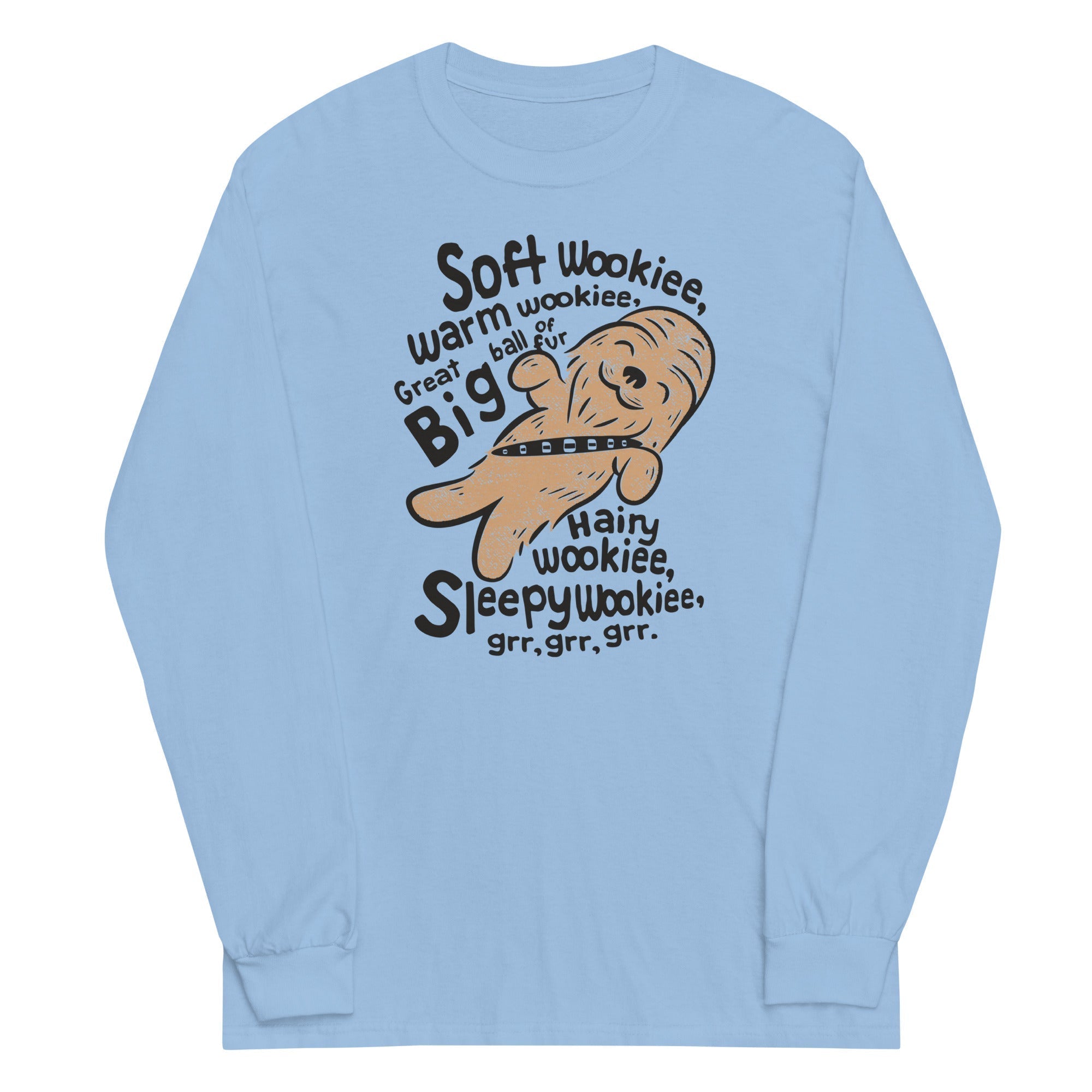 Soft Wookiee, Warm Wookiee Unisex Long Sleeve Tee Hoodie, Sweatshirt | CoreVibeTees.com (Image 2)