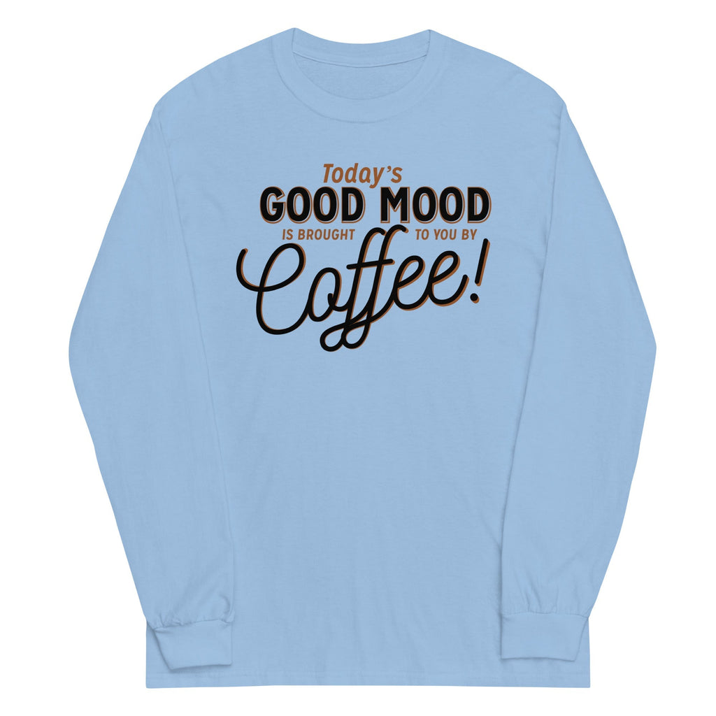Today's Good Mood Unisex Long Sleeve Tee Hoodie, Sweatshirt | CoreVibeTees.com (Image 3)