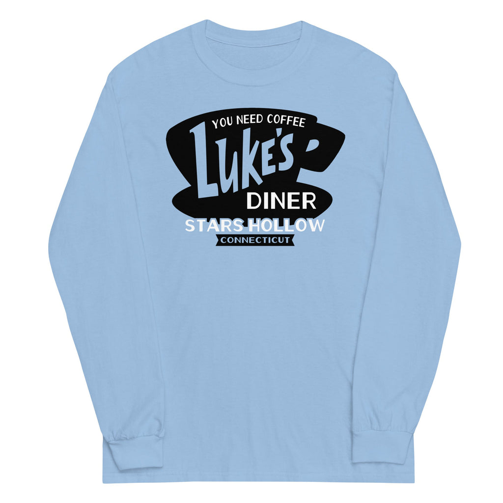 Luke's Diner Unisex Long Sleeve Tee Hoodie, Sweatshirt | CoreVibeTees.com (Image 2)