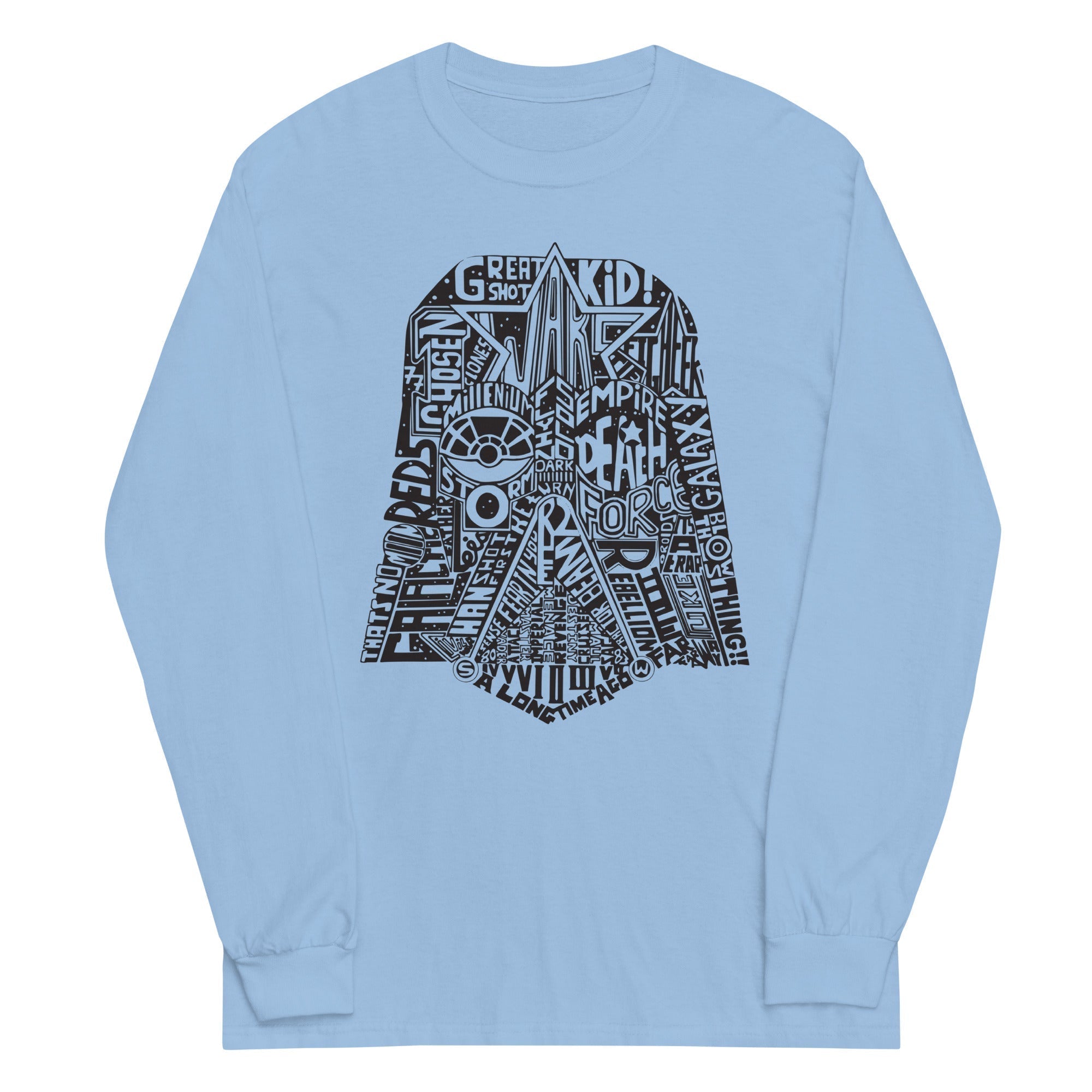 Star Words Unisex Long Sleeve Tee Hoodie, Sweatshirt | CoreVibeTees.com (Image 2)