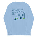 When I Was A Kid The World Unisex Long Sleeve Tee Hoodie, Sweatshirt | CoreVibeTees.com (Image 1)