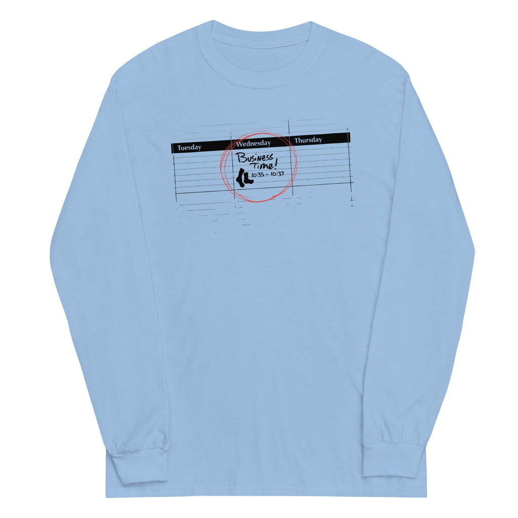 It's Business Time Unisex Long Sleeve Tee Hoodie, Sweatshirt | CoreVibeTees.com (Image 3)