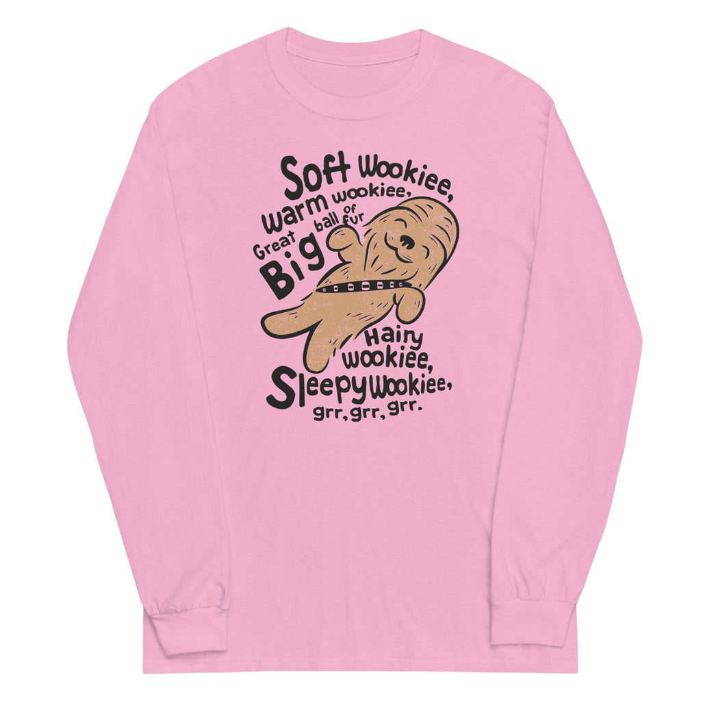 Soft Wookiee, Warm Wookiee Unisex Long Sleeve Tee Hoodie, Sweatshirt | CoreVibeTees.com (Image 4)