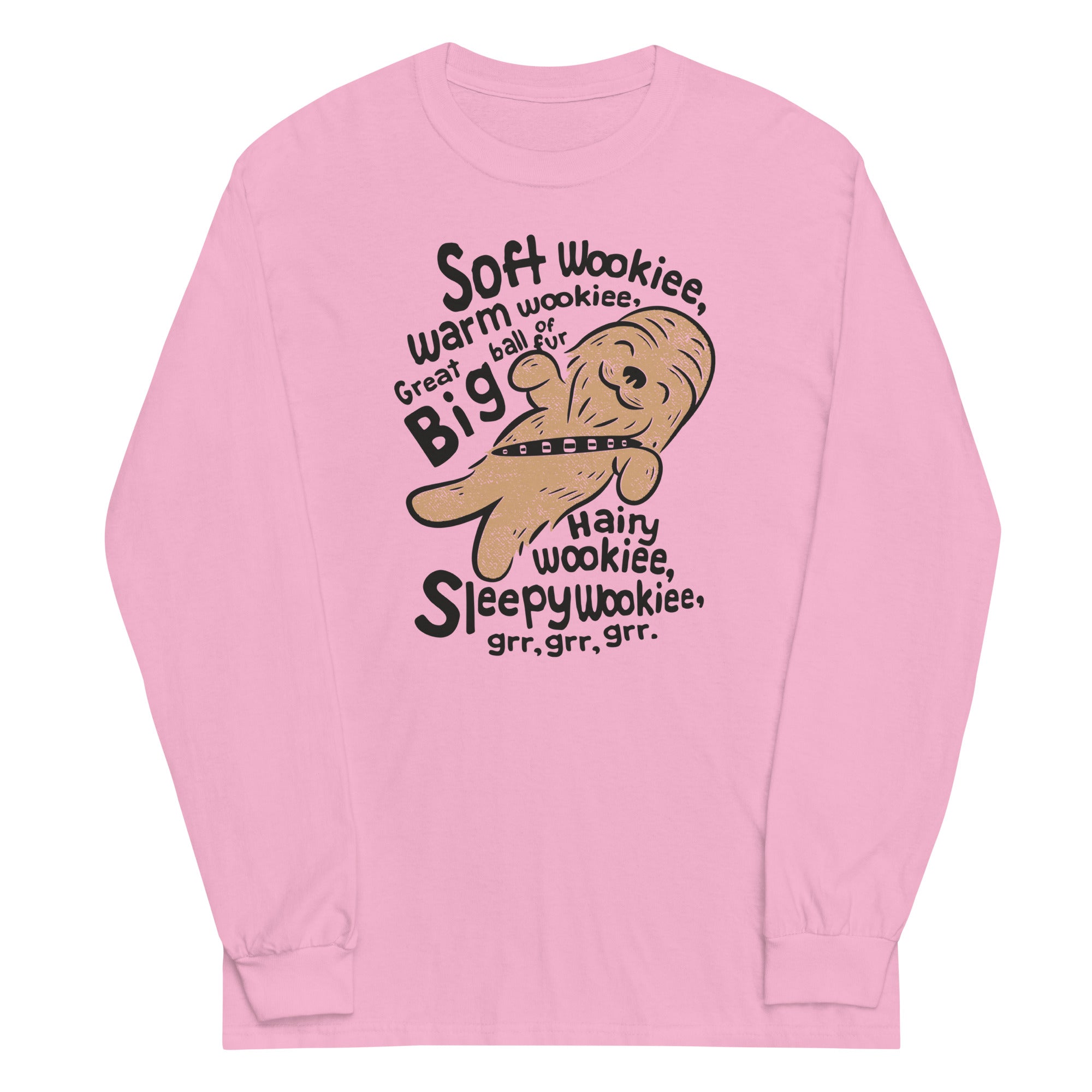 Soft Wookiee, Warm Wookiee Unisex Long Sleeve Tee Hoodie, Sweatshirt | CoreVibeTees.com (Image 4)