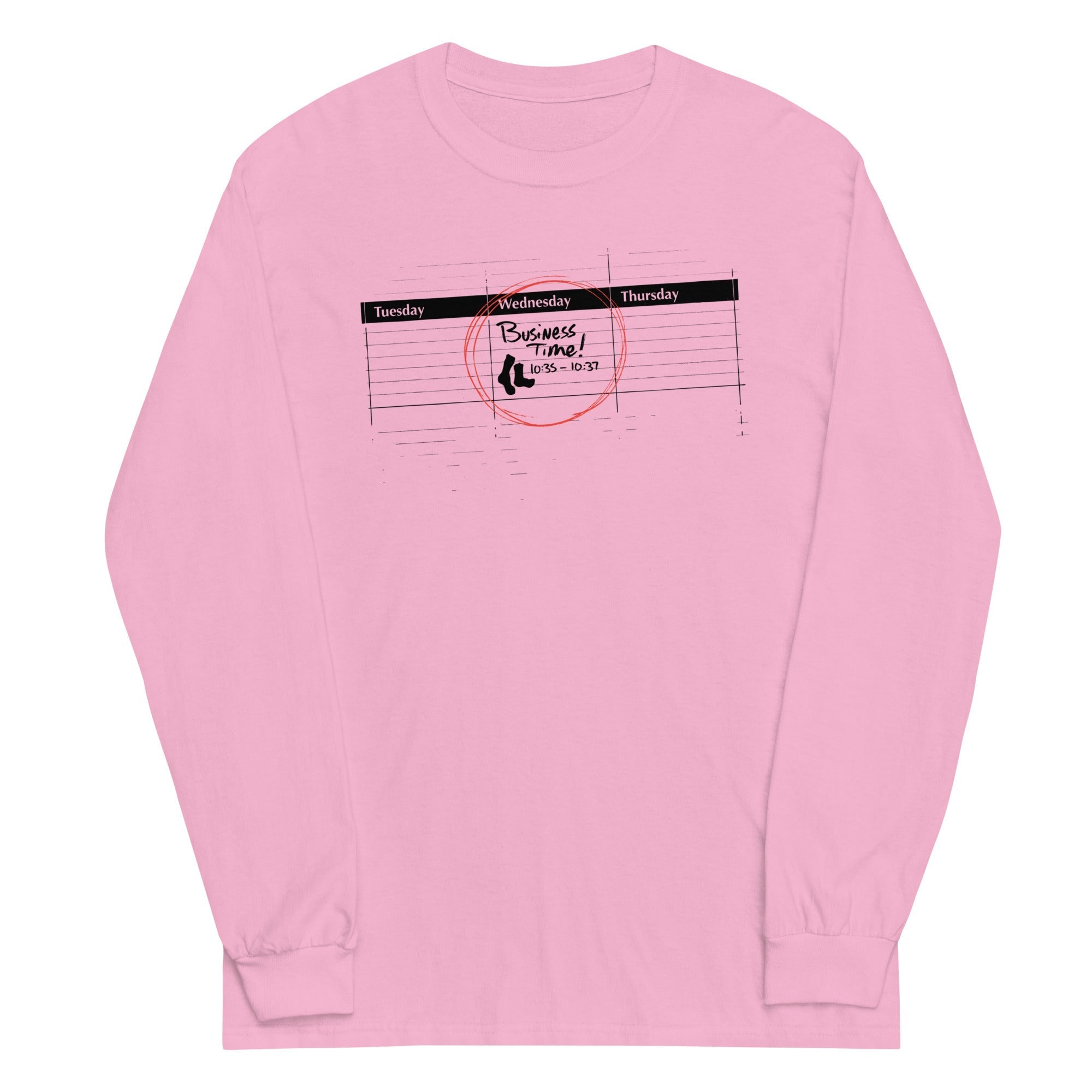 It's Business Time Unisex Long Sleeve Tee Hoodie, Sweatshirt | CoreVibeTees.com (Image 5)