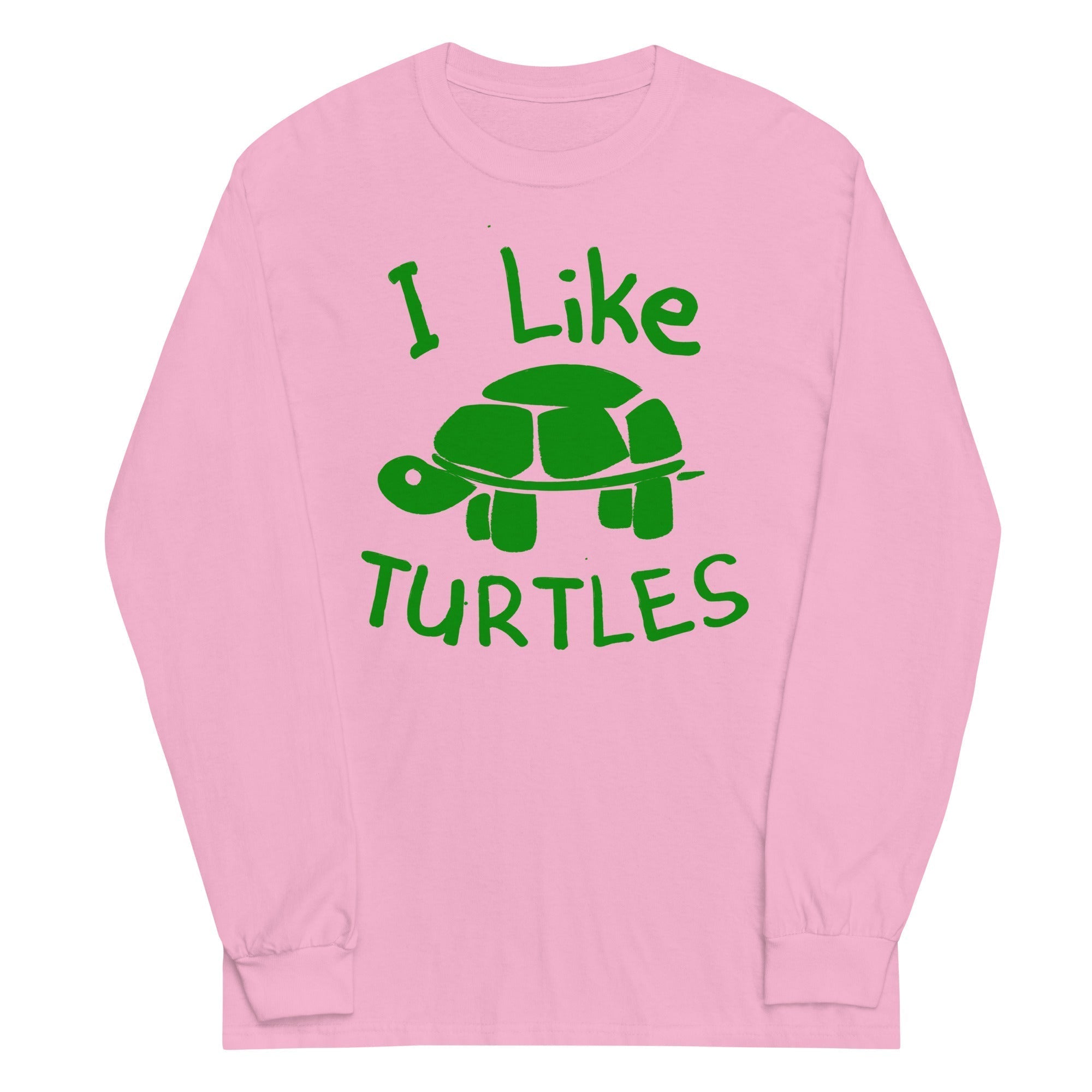 I Like Turtles Unisex Long Sleeve Tee Hoodie, Sweatshirt | CoreVibeTees.com (Image 4)