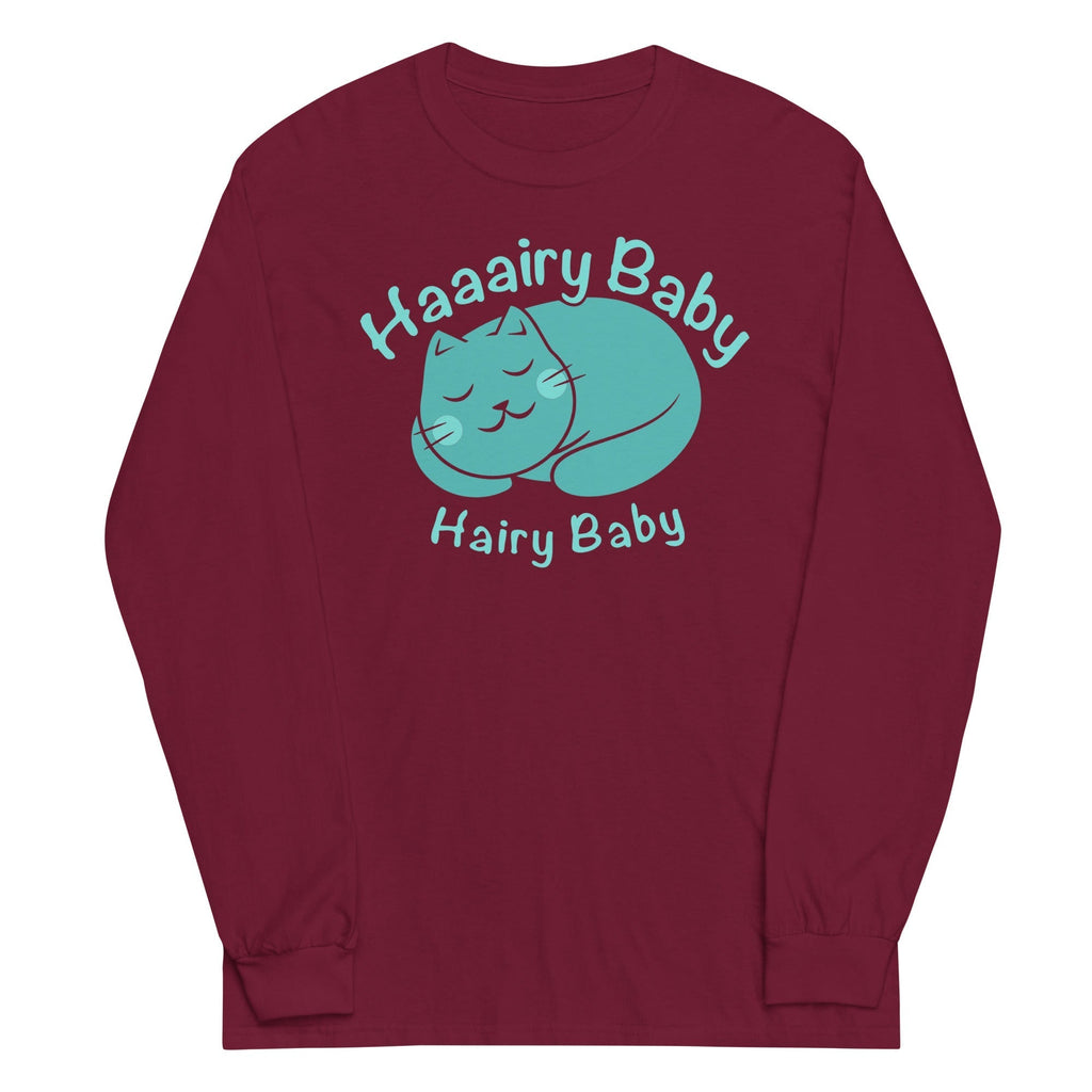Hairy Baby Unisex Long Sleeve Tee Hoodie, Sweatshirt | CoreVibeTees.com (Image 4)