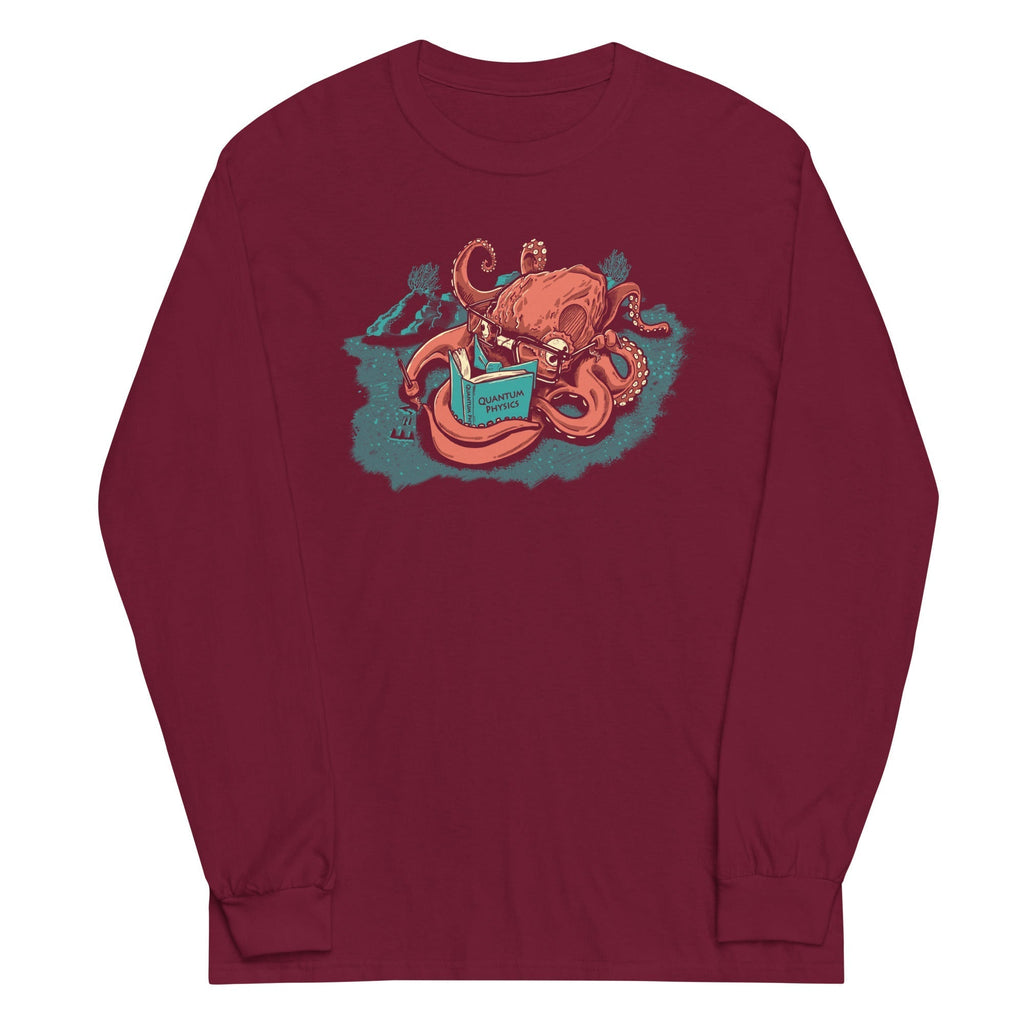 Octonerd Unisex Long Sleeve Tee Hoodie, Sweatshirt | CoreVibeTees.com (Image 3)
