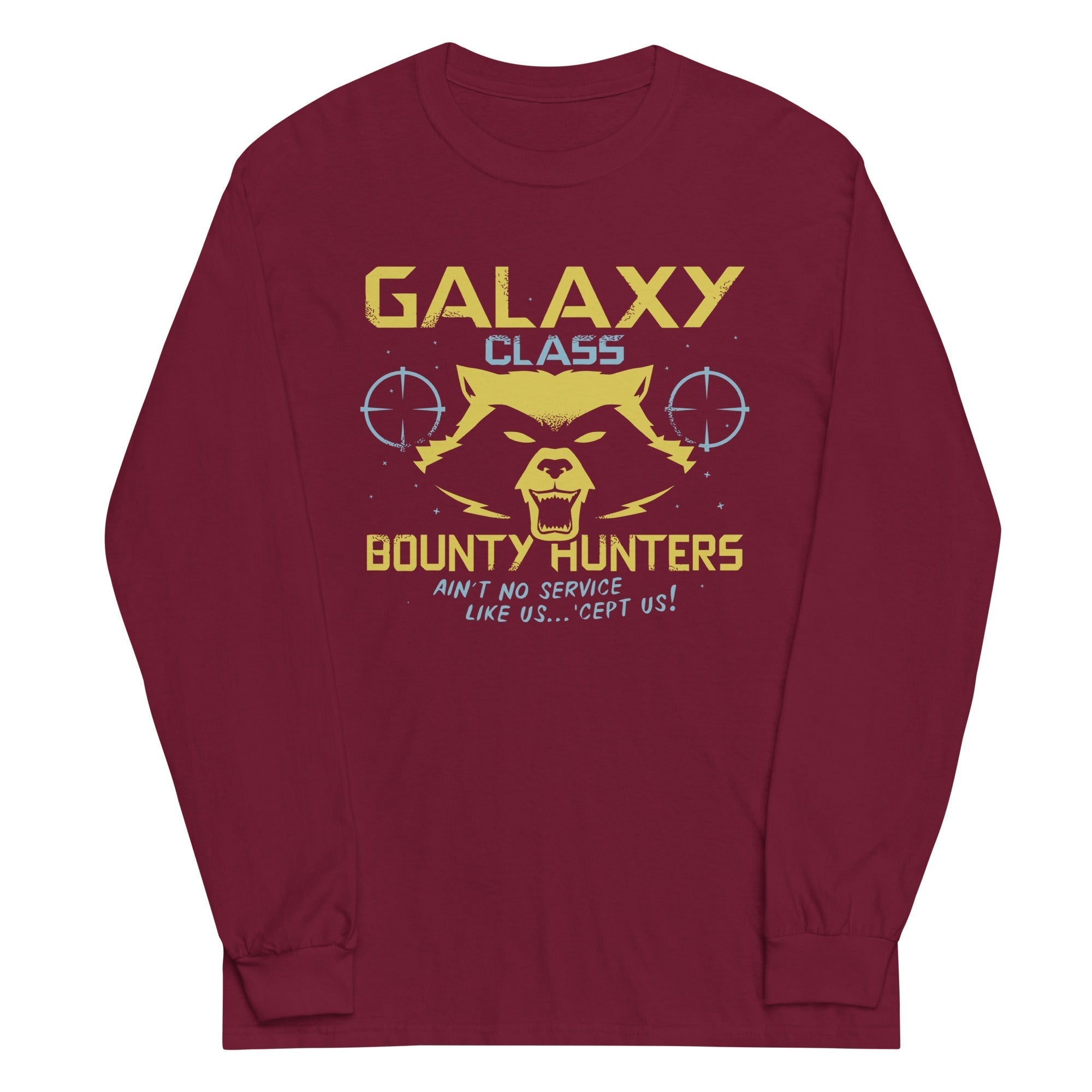 Galaxy Class Bounty Hunters Unisex Long Sleeve Tee Hoodie, Sweatshirt | CoreVibeTees.com (Image 3)