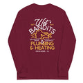 Wet Bandits Plumbing & Heating Unisex Long Sleeve Tee Hoodie, Sweatshirt | CoreVibeTees.com (Image 1)