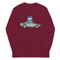 Time Machine x Two Unisex Long Sleeve Tee Hoodie, Sweatshirt | CoreVibeTees.com (Image 1)