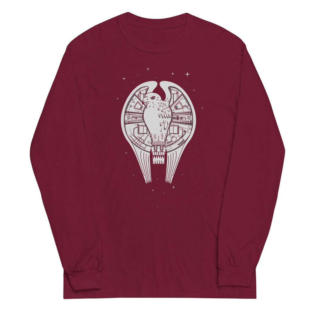 Fastest Falcon In The Universe Unisex Long Sleeve Tee Hoodie, Sweatshirt | CoreVibeTees.com (Image 3)