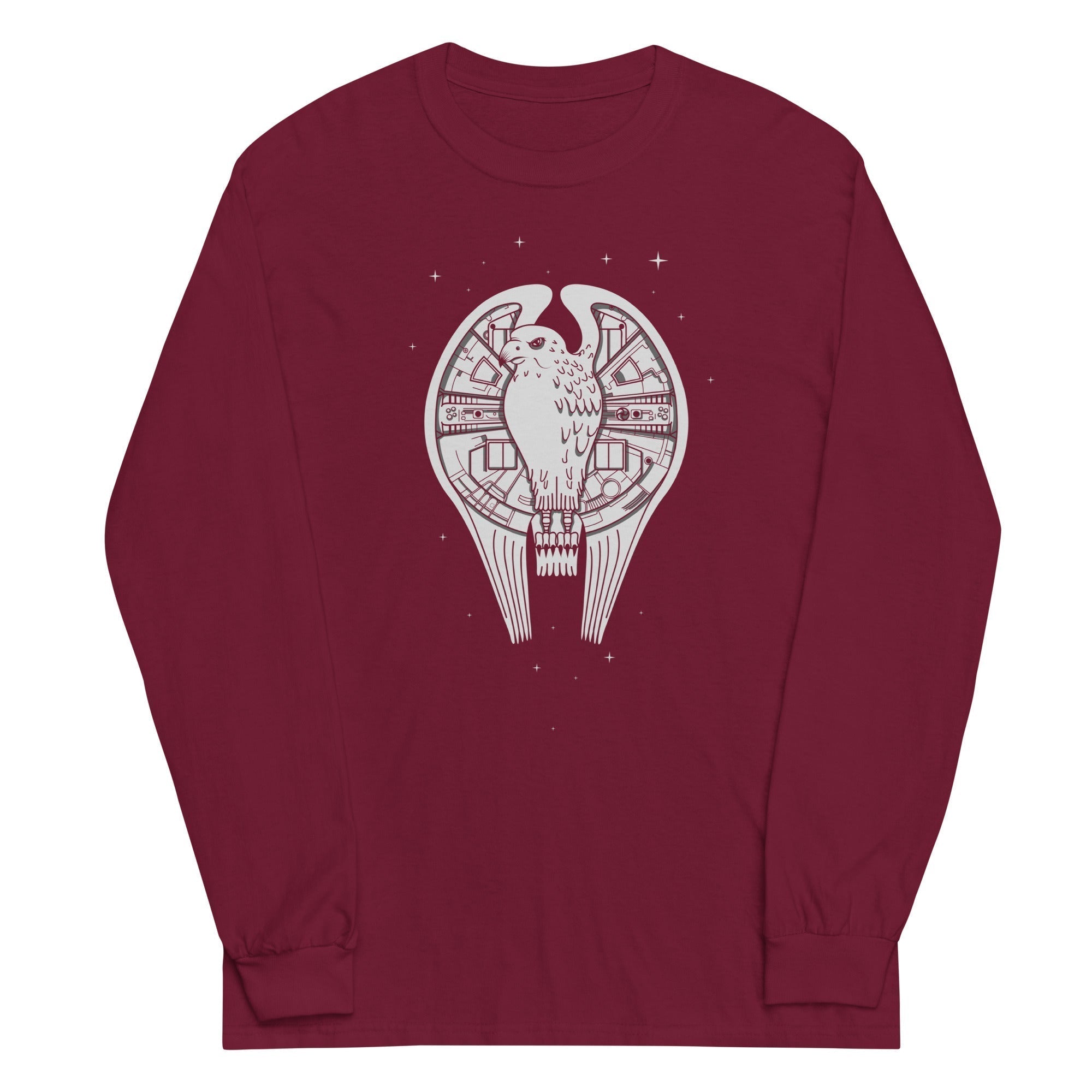 Fastest Falcon In The Universe Unisex Long Sleeve Tee Hoodie, Sweatshirt | CoreVibeTees.com (Image 3)