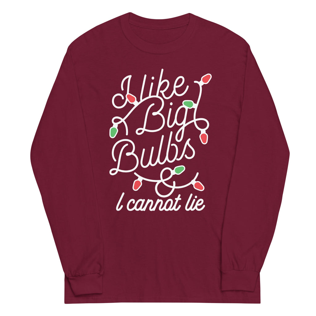 I Like Big Bulbs & I Cannot Lie Unisex Long Sleeve Tee Hoodie, Sweatshirt | CoreVibeTees.com (Image 4)